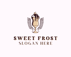 Sweet Ice Cream Dessert logo design