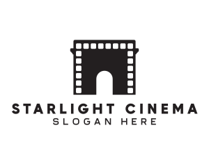 Movie Film Archway logo design