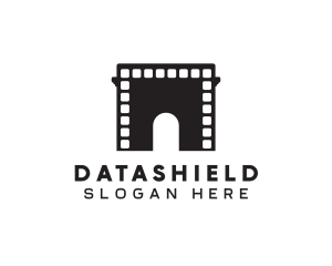 Videography - Movie Film Archway logo design