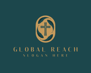 Missionary - Religion Cross Church logo design