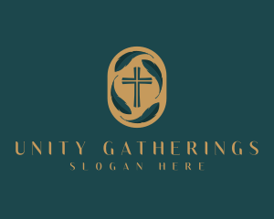 Congregation - Religion Cross Church logo design