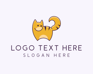 Pet Cat Vet logo design