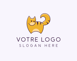 Pet Cat Vet Logo