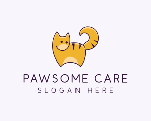 Pet Cat Vet logo design