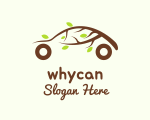 Organic Eco Friendly Car logo design