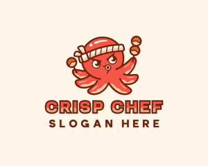 Takoyaki Octopus Restaurant logo design