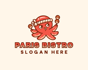 Takoyaki Octopus Restaurant logo design