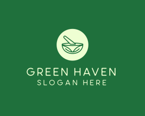 Green Natural Pharmacy logo design