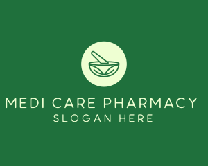 Pharmacist - Green Natural Pharmacy logo design