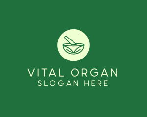 Green Natural Pharmacy logo design