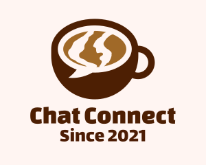 Chatting - Chat Bubble Cup logo design