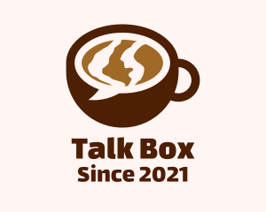 Chat Box - Chat Bubble Cup logo design