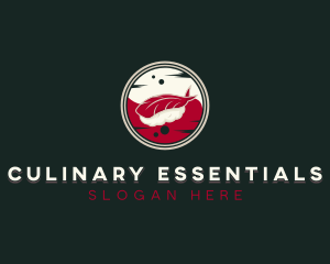 Sushi Culinary Gourmet logo design