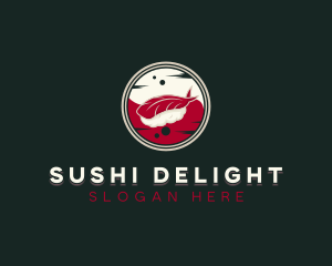 Sushi Culinary Gourmet logo design