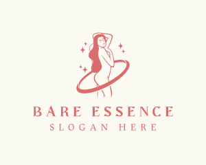 Nude Woman Skincare logo design