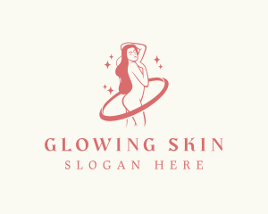 Nude Woman Skincare logo design