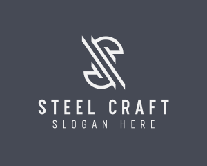 Steel - Construction Steel Fabrication logo design