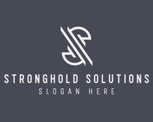 Construction Steel Fabrication logo design