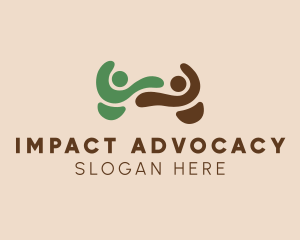 Advocacy - People Charity Group logo design