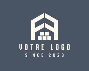 Storehouse - Storage Property Letter F logo design