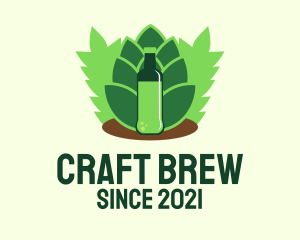 Organic Draught Beer  logo design