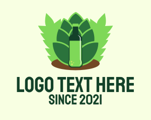 Lager - Organic Draught Beer logo design
