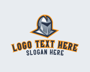 Helmet - Medieval Knight  Esports logo design
