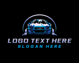 Auto - Car Automobile Detailing logo design