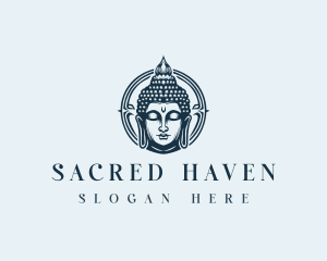 Buddha Zen Meditation logo design