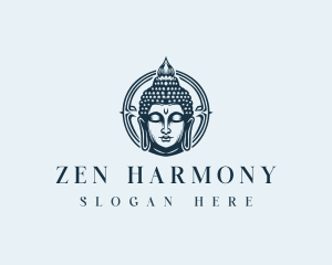 Buddha Zen Meditation logo design