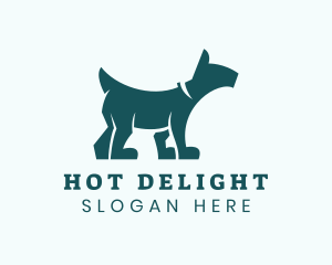 Dog Pet Collar  logo design