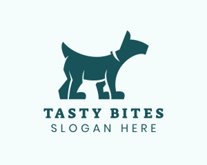 Dog Pet Collar  logo design
