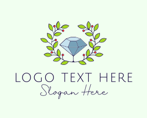 Jeweller - Natural Crystal Jewelry logo design