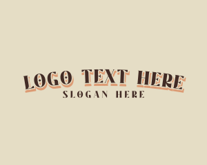 Studio - Simple Retro Startup logo design