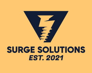 Surge - Mechanical Bolt Screw logo design
