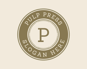 Publisher Stamp Company logo design