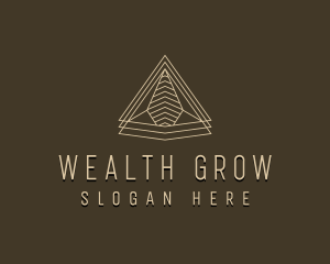 Pyramid Firm Investment logo design