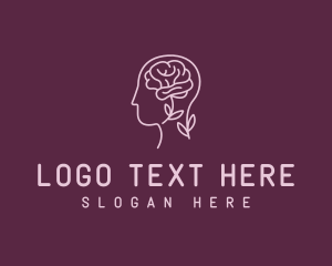 Mental - Psychology Nature Therapy Wellness logo design