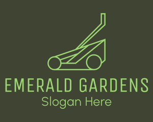 Law Mower Gardening logo design