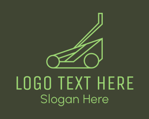 Garden - Law Mower Gardening logo design