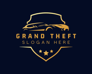 Auto Shop - Luxury Sports Car logo design