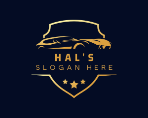 Dealership - Luxury Sports Car logo design