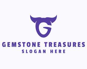 Devil Horn Letter G logo design