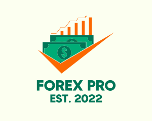 Forex - Money Investment Analytics logo design