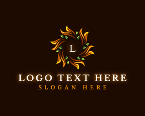 Lifestyle - Sun Leaf Gardening logo design