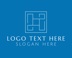 Box Letter H Logo
