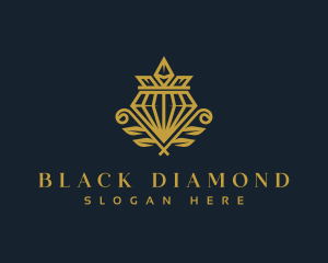 Royal Diamond Wreath logo design