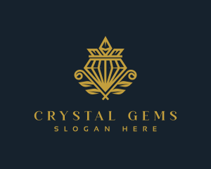 Royal Diamond Wreath logo design