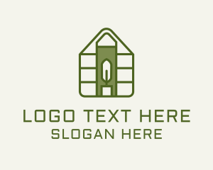 Farming - Green House Gardening logo design