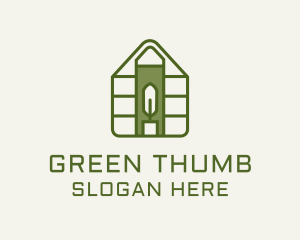 Green House Gardening logo design